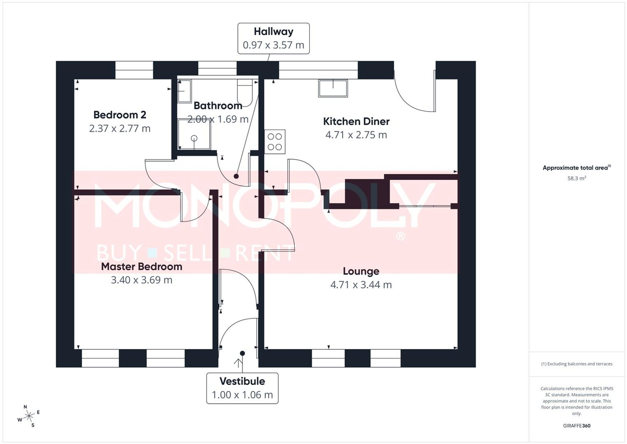 Cae Seren, Ruthin, LL15 floorplan