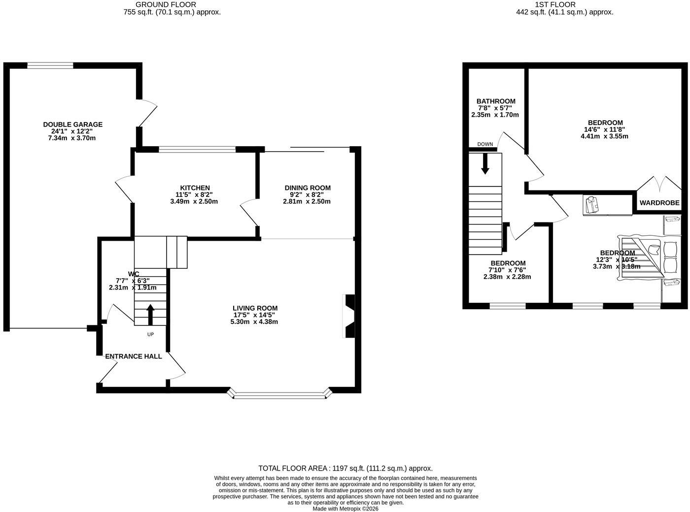 Blake Drive, Stockport floorplan