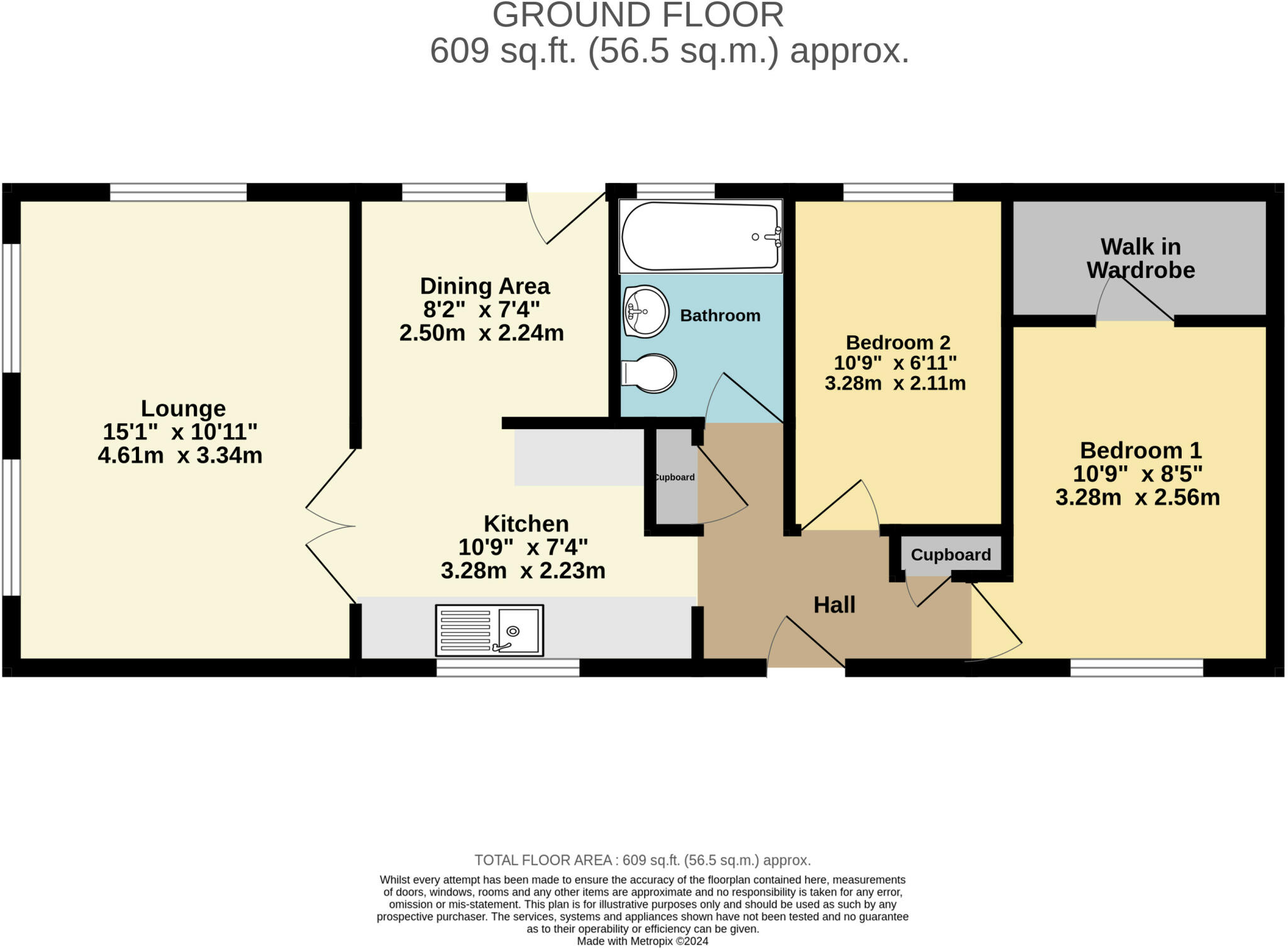 Cul de Sac, Naish Estate, Barton On Sea, Hampshire, BH25 floorplan