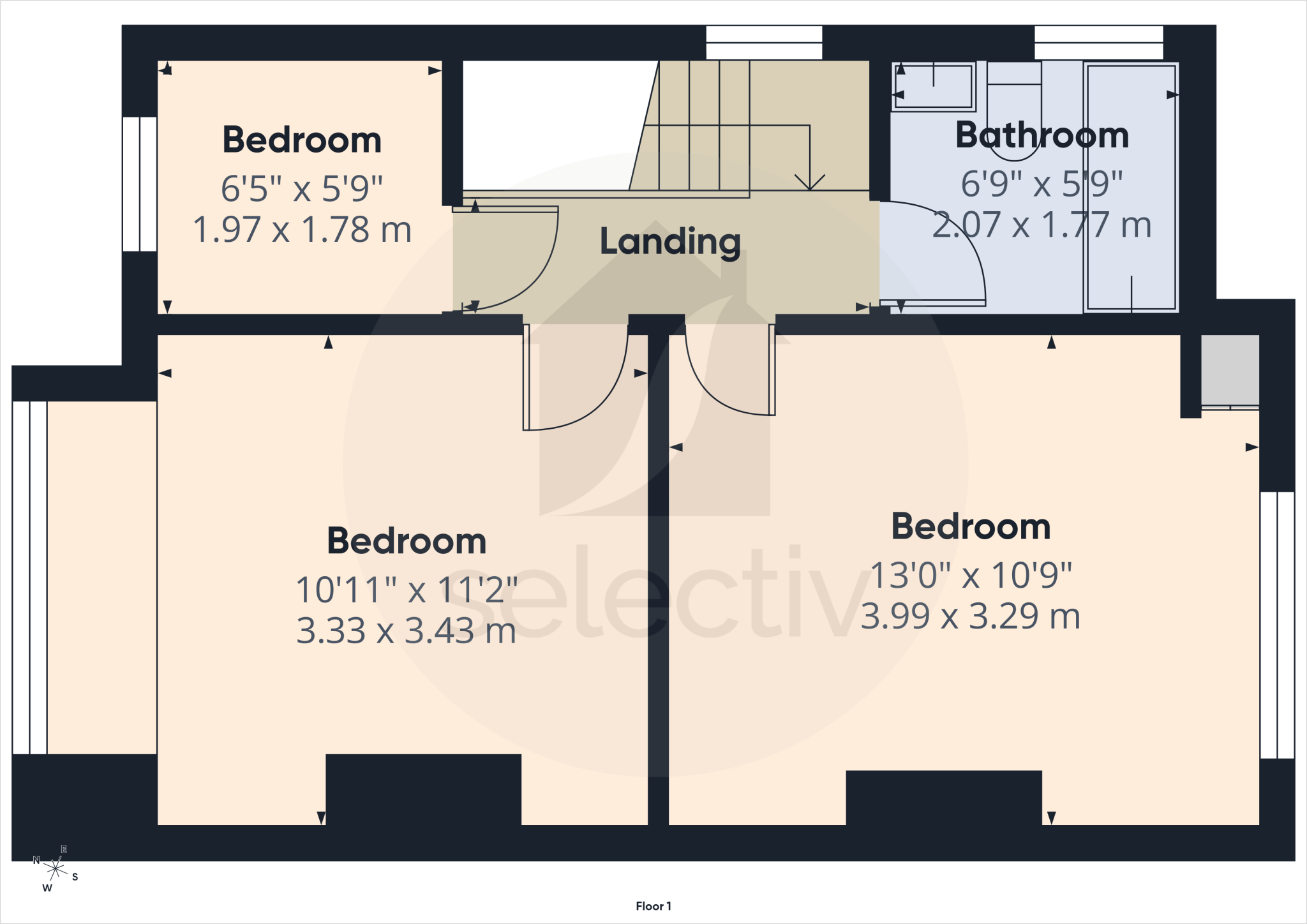 Broadway East, Redcar, North Yorkshire floorplan