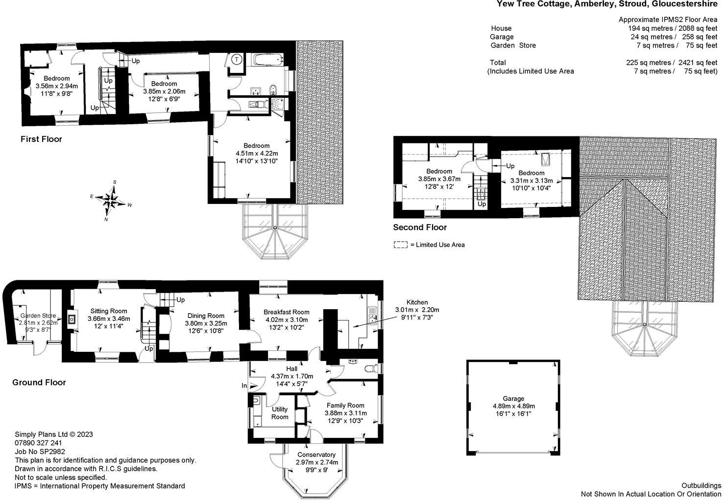 Littleworth, Amberley, Stroud floorplan