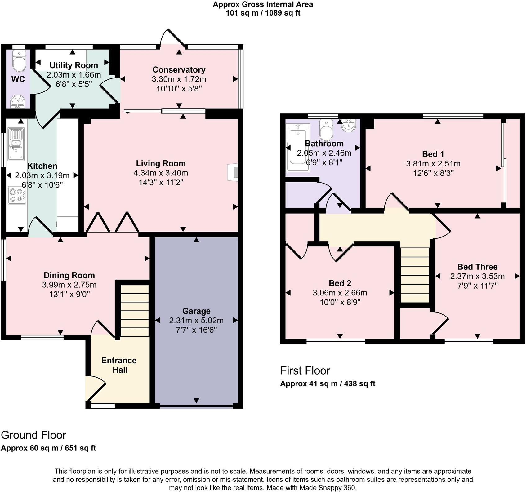 St. Swithun Close, Bishops Waltham, SO32 floorplan