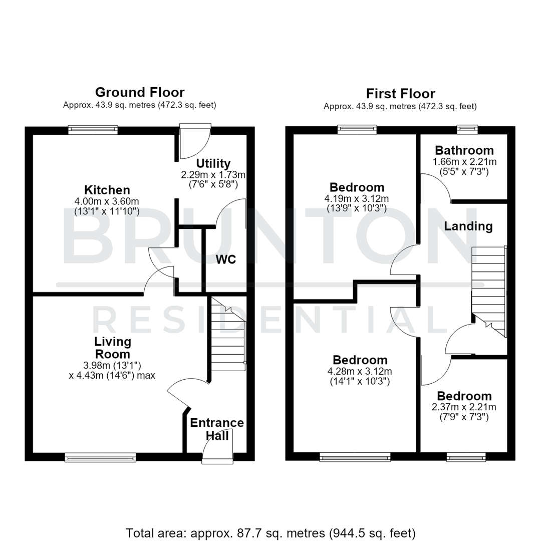 Havannah Drive, Wideopen, Newcastle Upon Tyne, NE13 floorplan