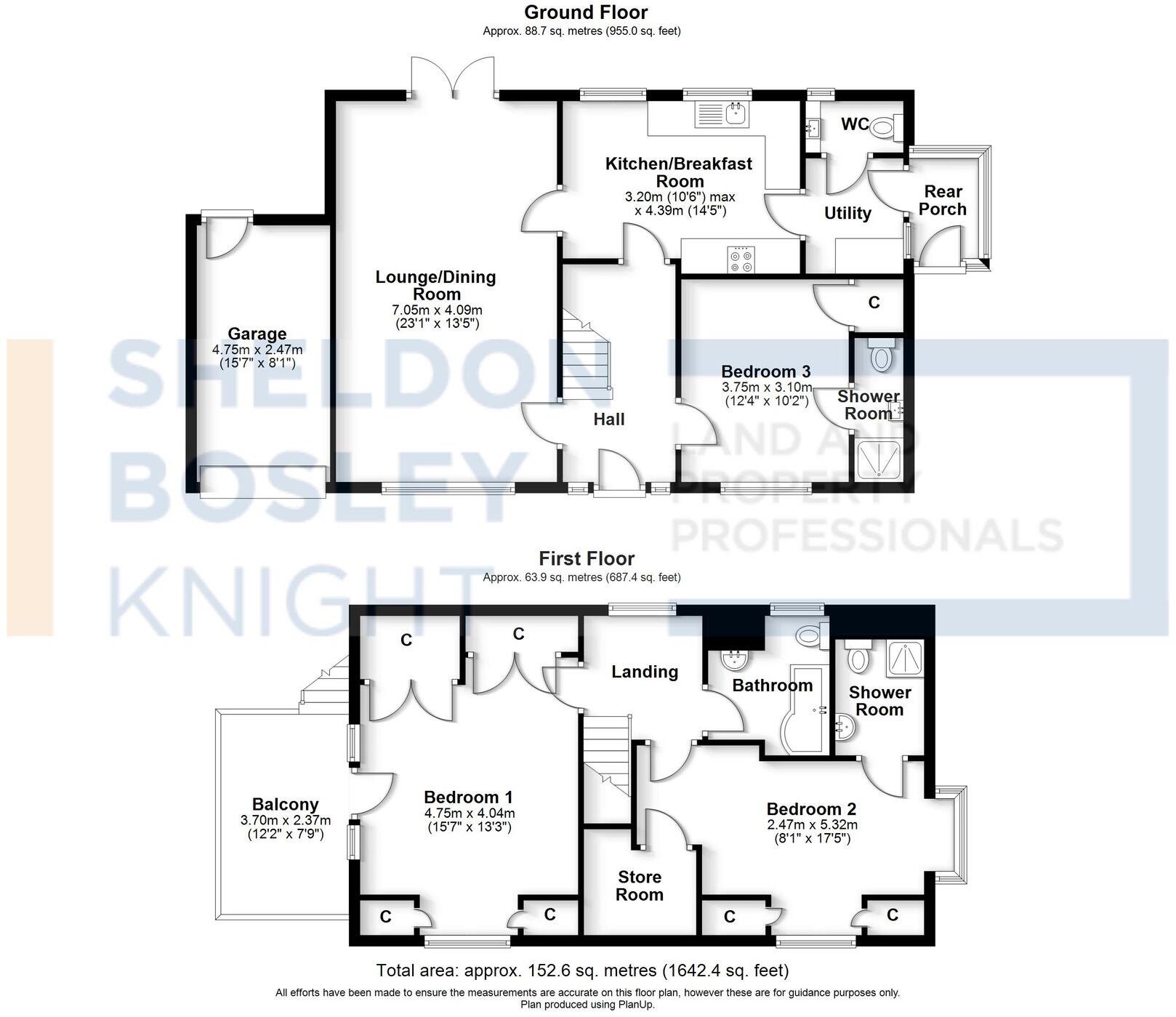 Evesham Road, Norton, WR11 floorplan