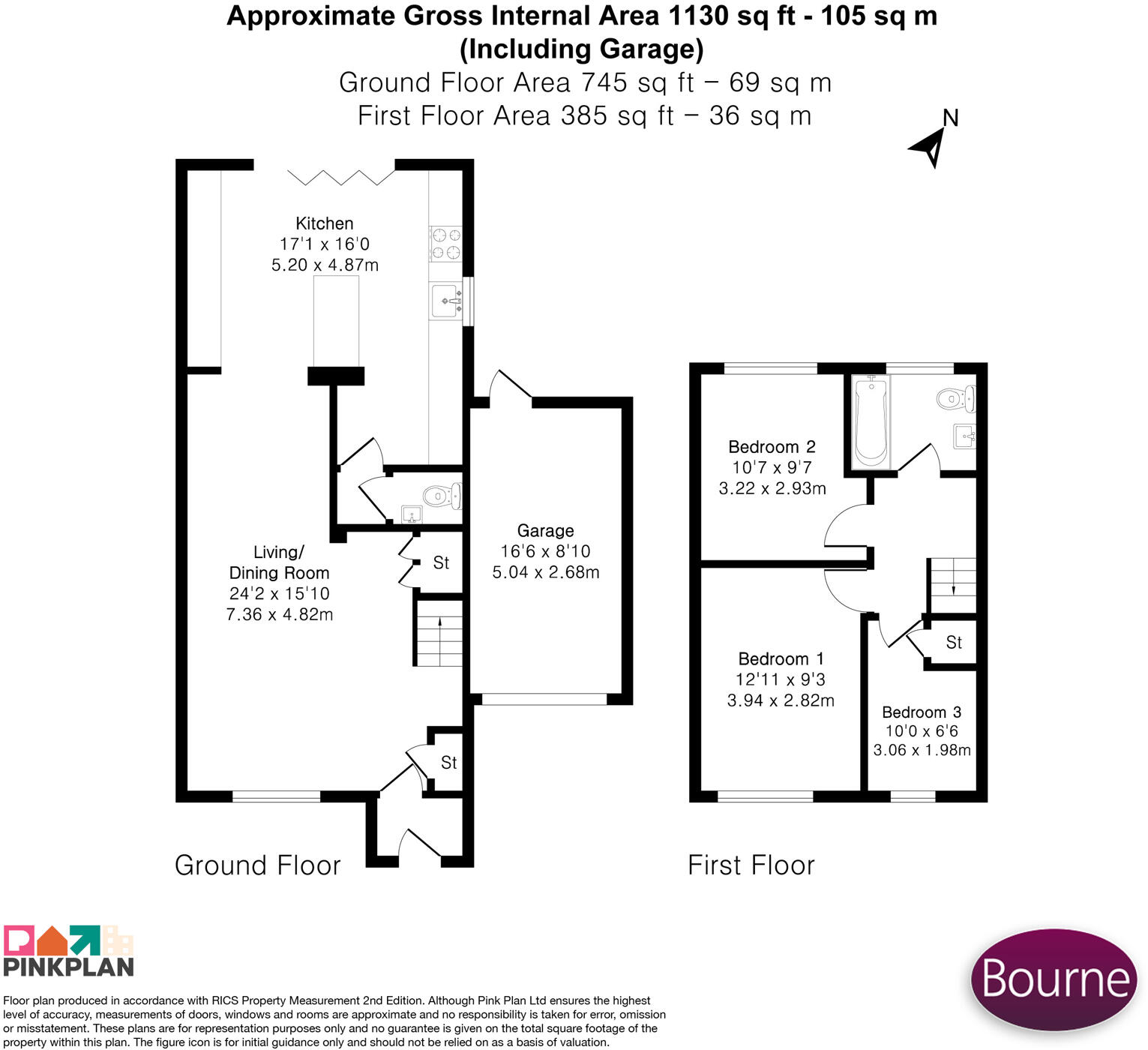 Poplar Walk, Farnham, Surrey, GU9 floorplan