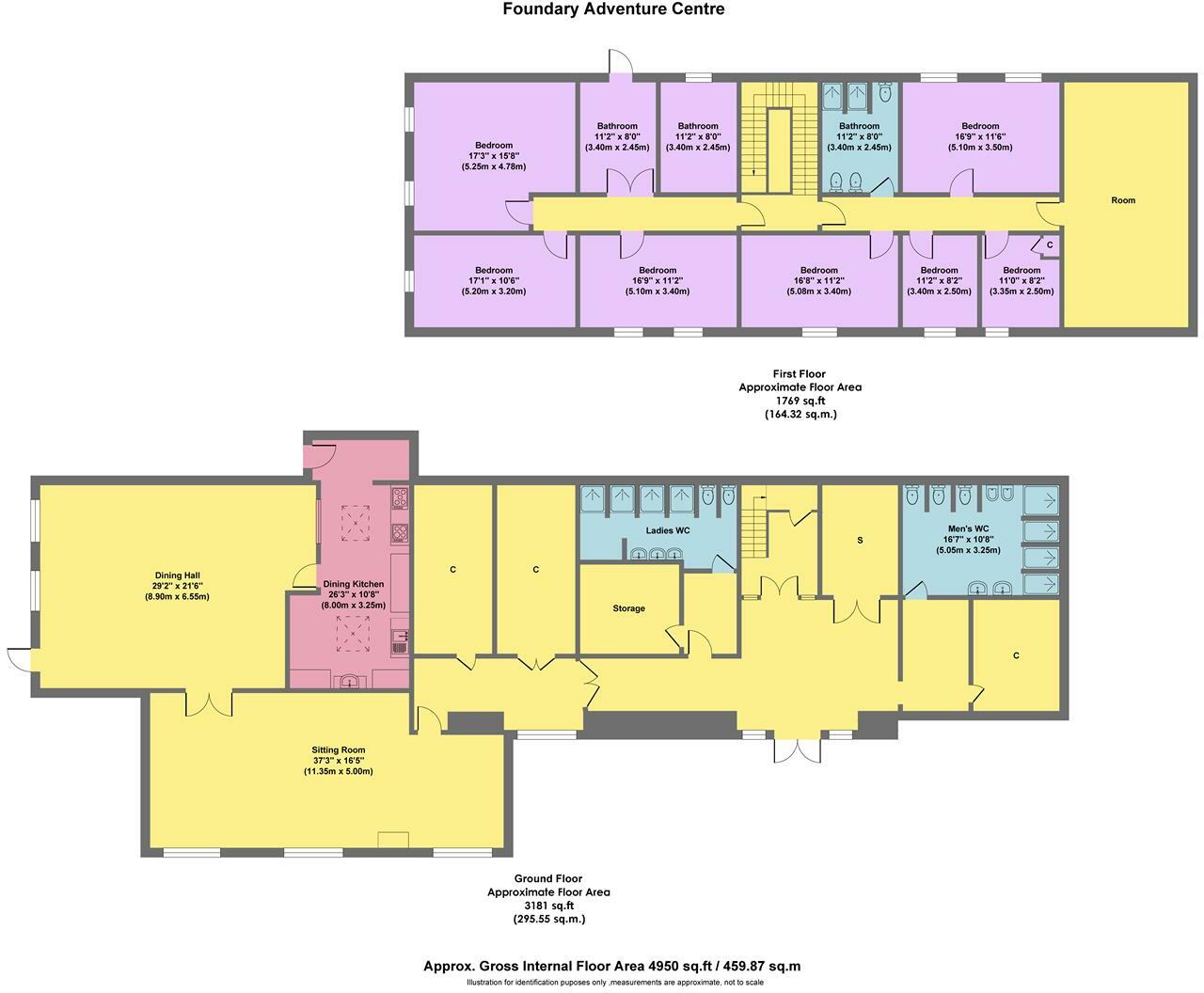 Great Hucklow, Buxton floorplan
