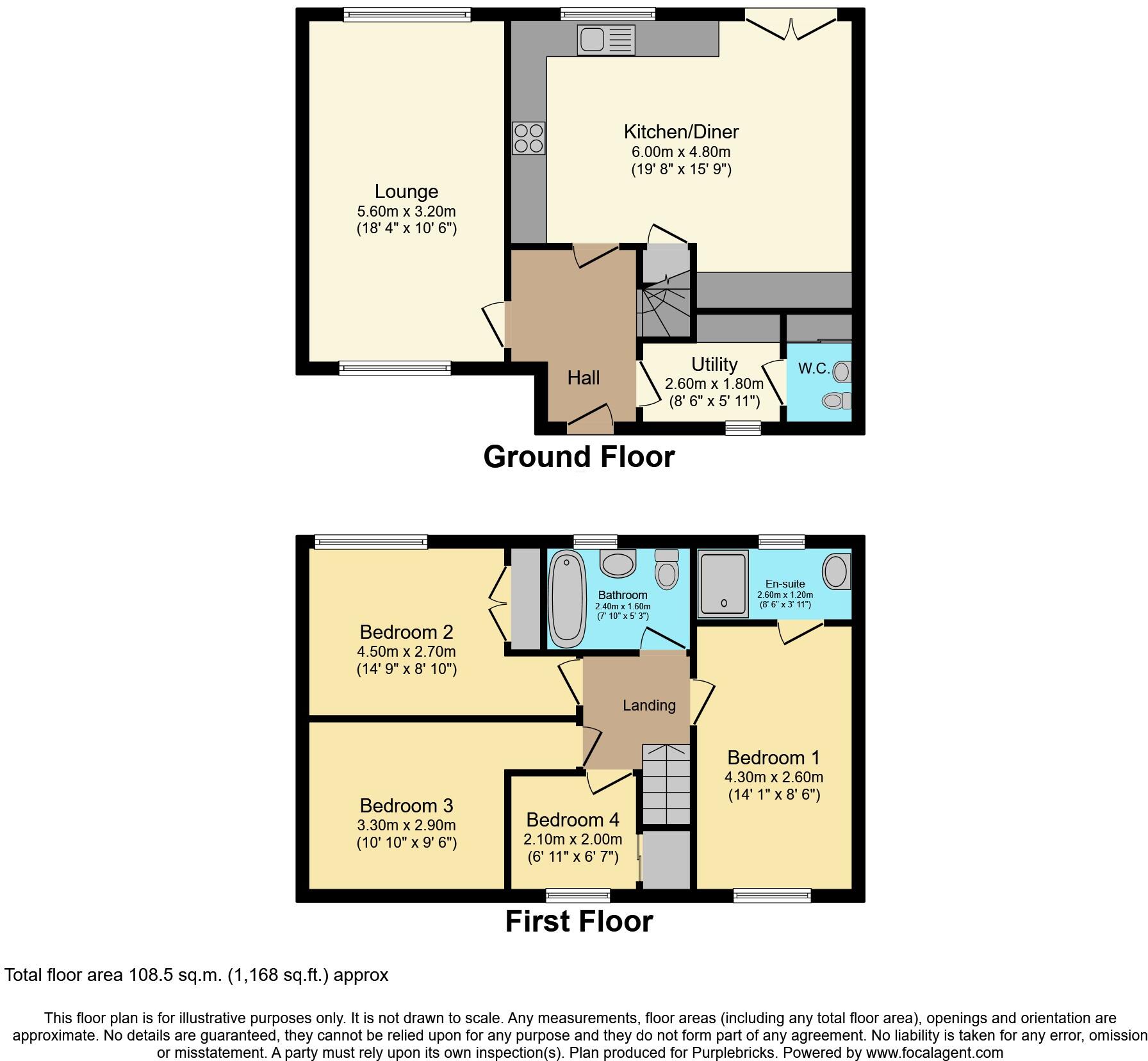 Lanshaw Close, Leeds, LS10 floorplan