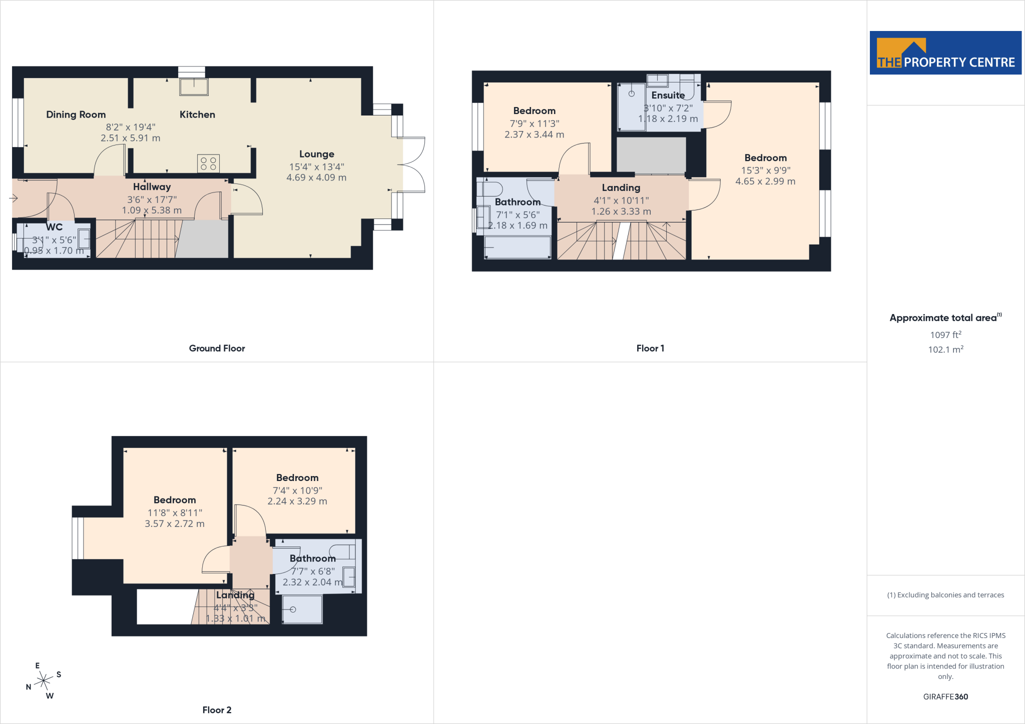 Thespian Road, Churchdown, Gloucester, Gloucestershire, GL3 floorplan