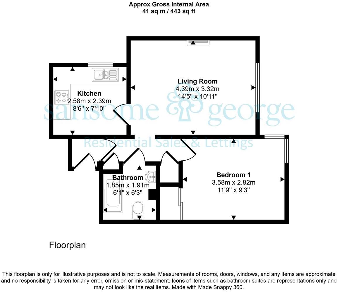 Orchard Court, Reading floorplan