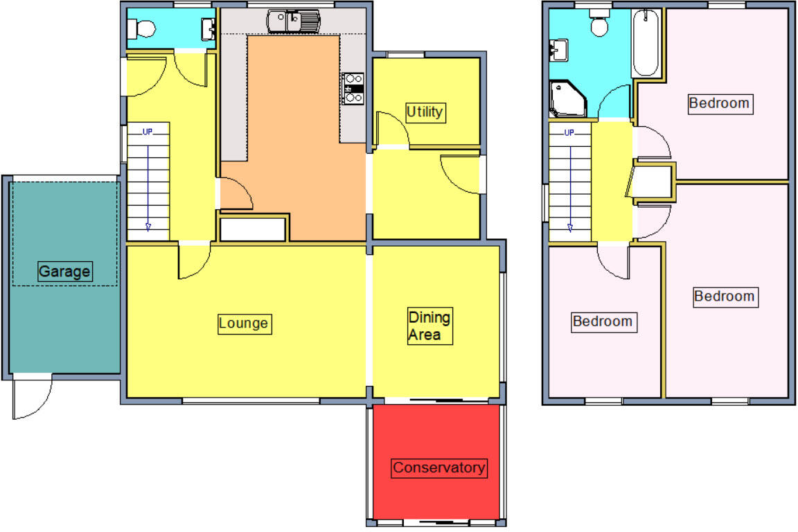 Conway Close, Felixstowe floorplan