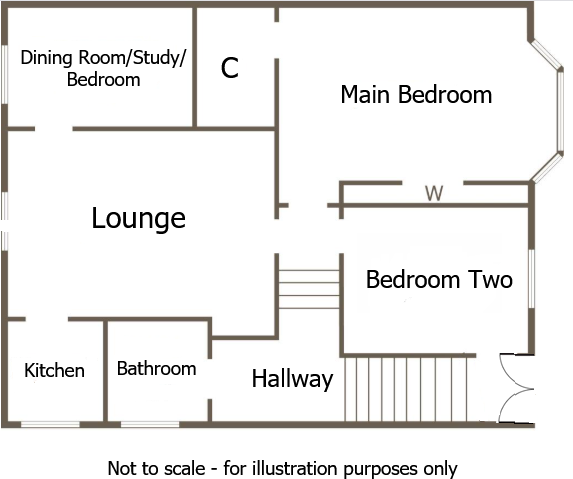 Ashcroft Drive, Glasgow, G44 floorplan