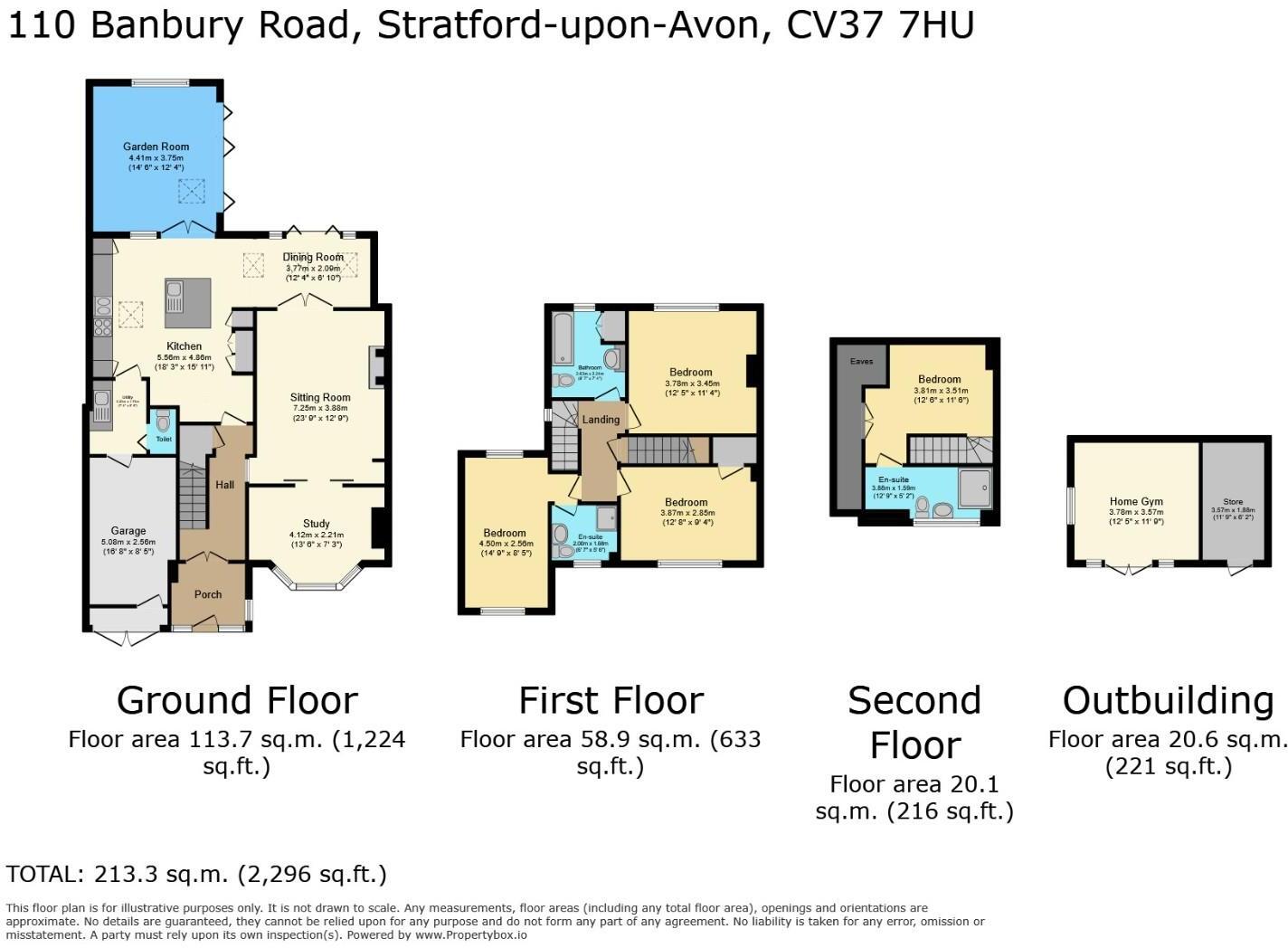 Banbury Road, Stratford-upon-Avon floorplan