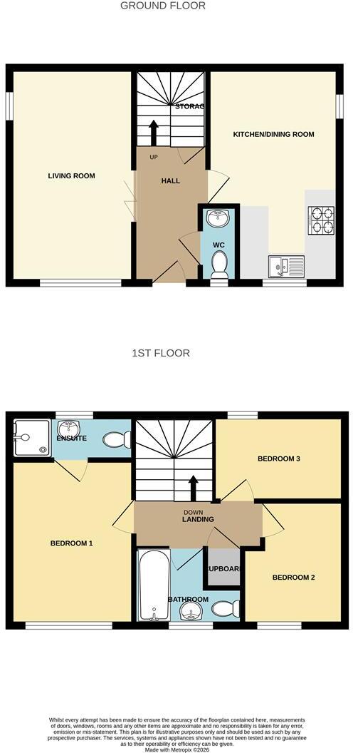 Chapel Street, Braunton floorplan