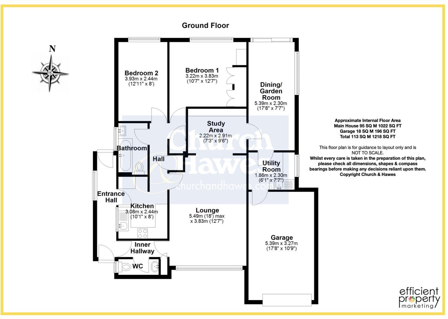 Highfield Rise, Althorne floorplan