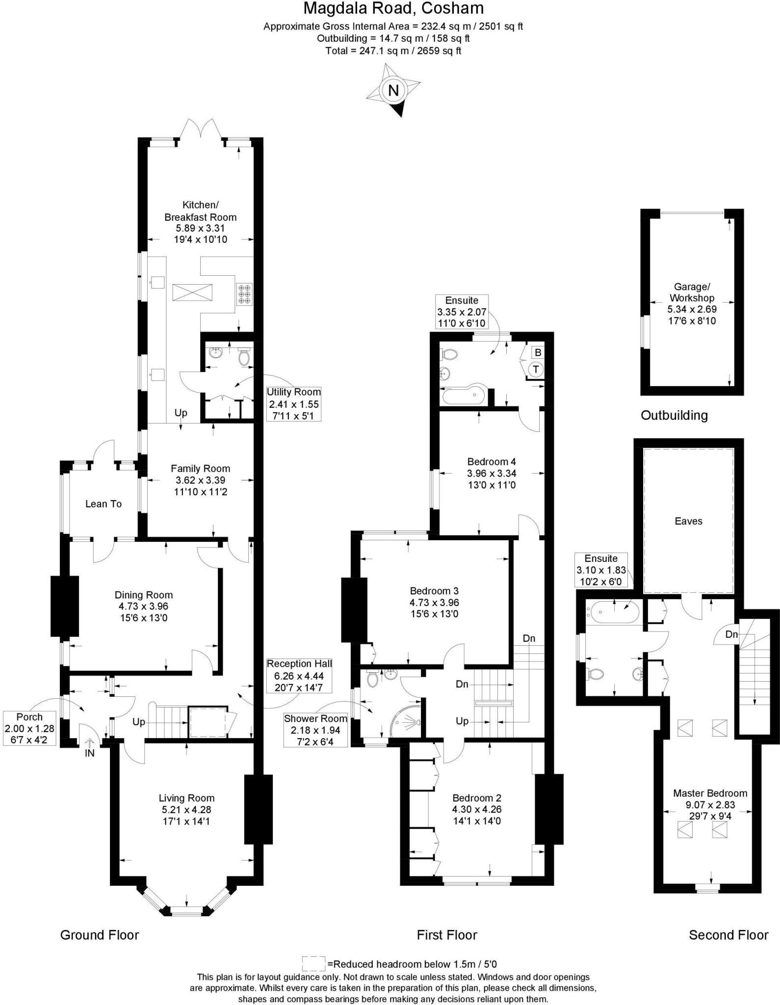 Magdala Road, Cosham floorplan