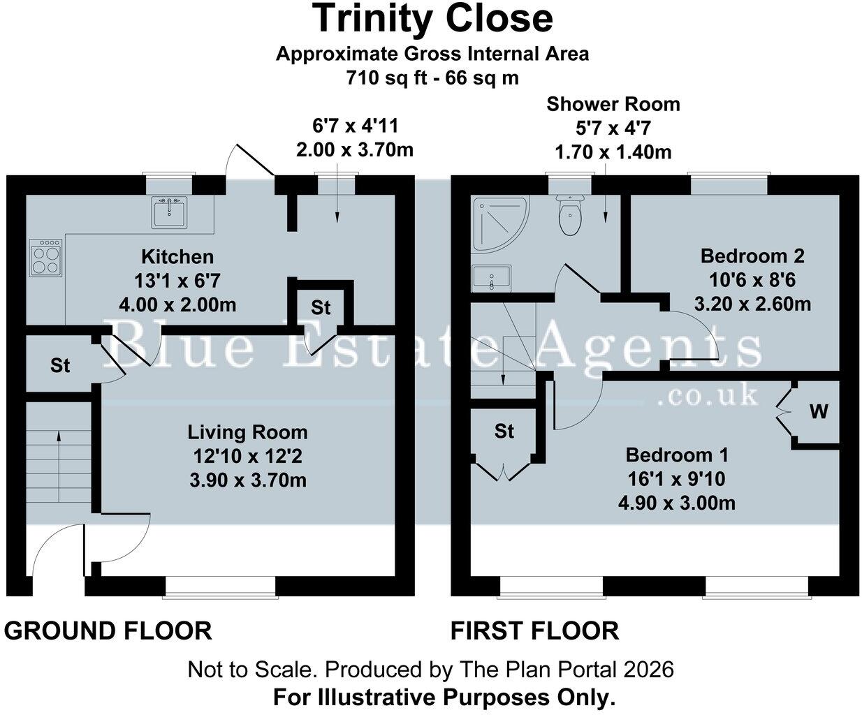 Trinity Close, Hounslow, TW4 floorplan