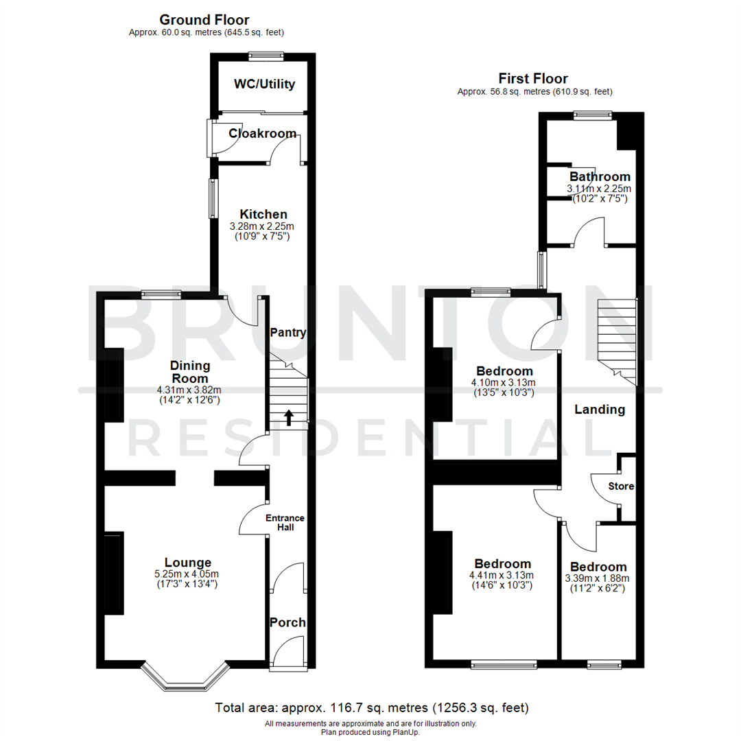 Leazes Crescent, Hexham, NE46 floorplan