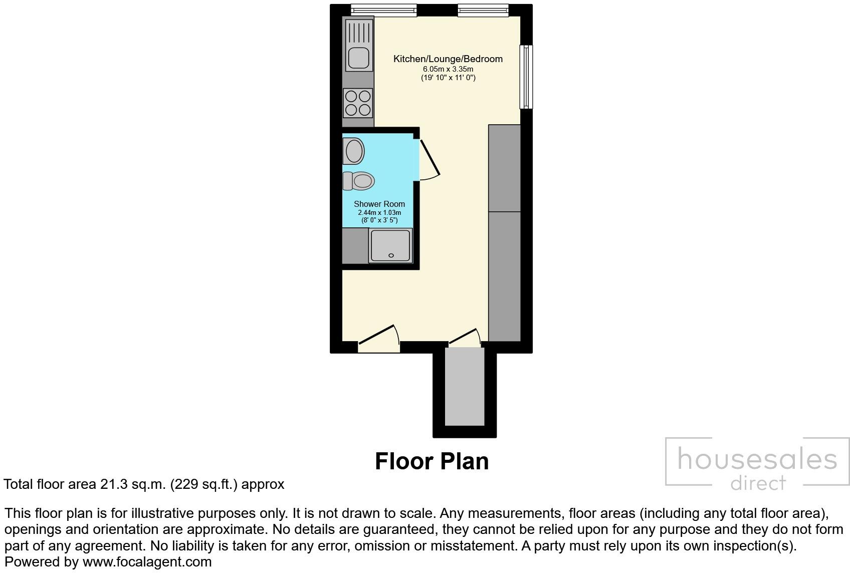 110 Queen Street, Sheffield, S1 floorplan
