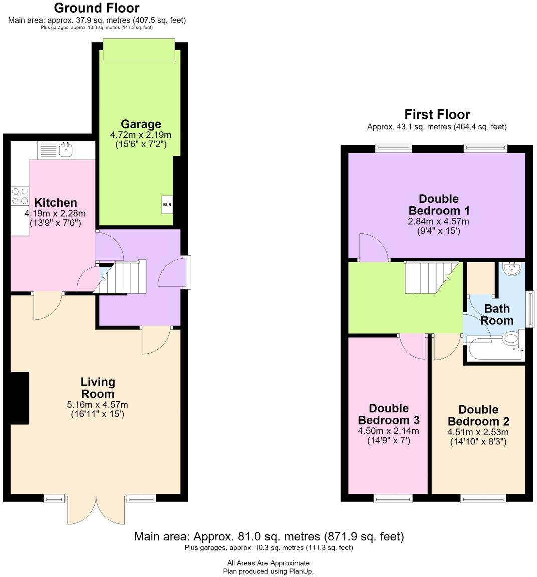 8, The Spinney, Gornal, Dudley, DY3 2RD floorplan