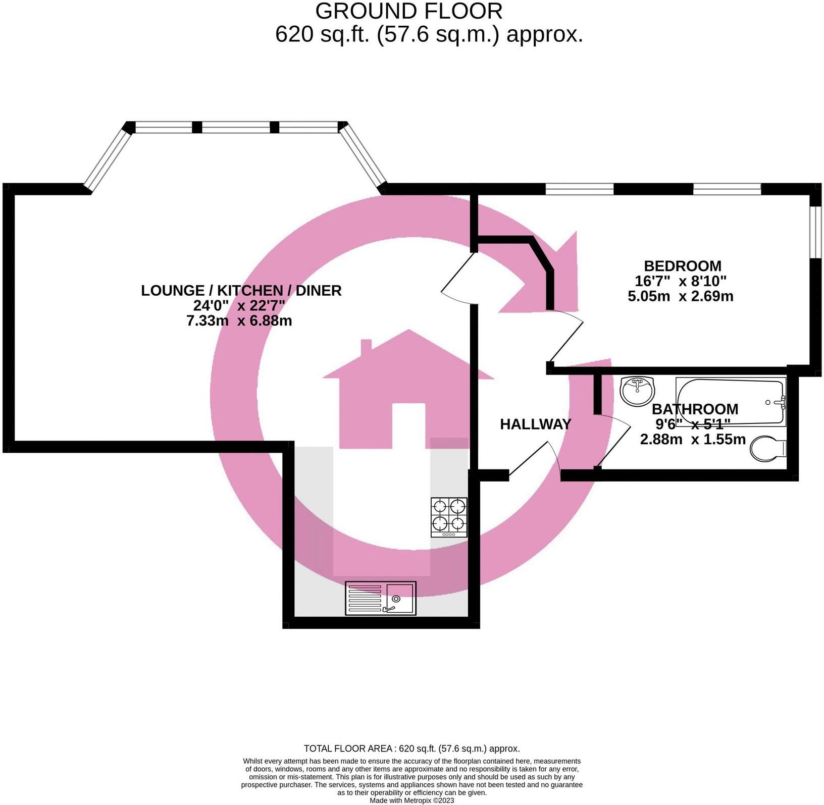 Brunswick Road, Bastion House Brunswick Road, GL1 floorplan