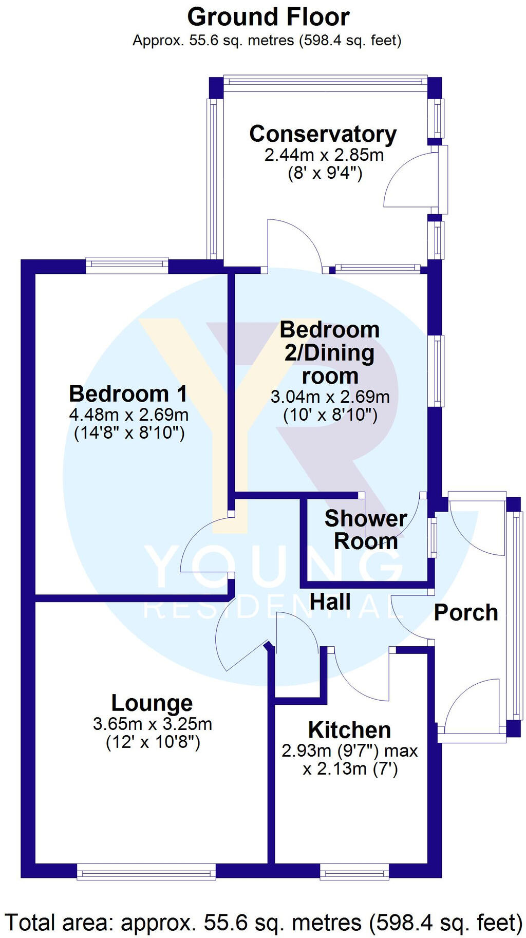 Beeson Close, Little Paxton, St. Neots, Cambridgeshire floorplan