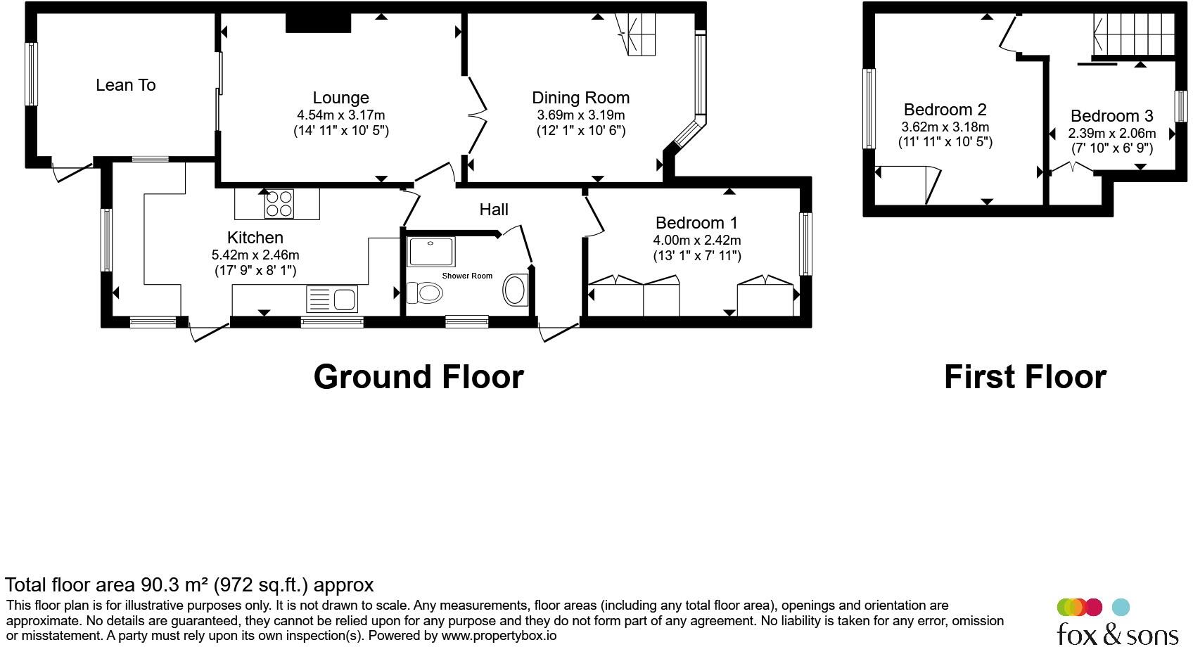 Rowland Road, Fareham floorplan
