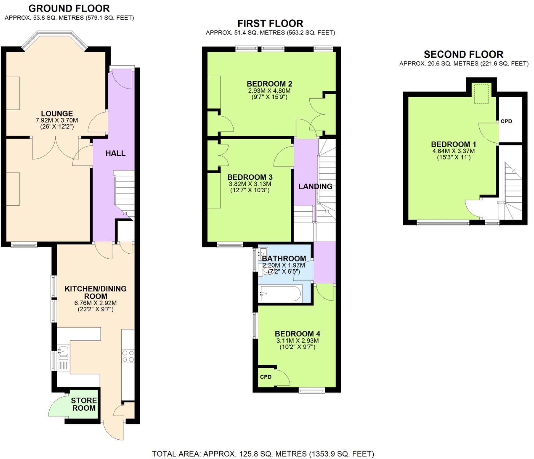Nithdale Road, Shooters Hill, London, SE18 3PD floorplan
