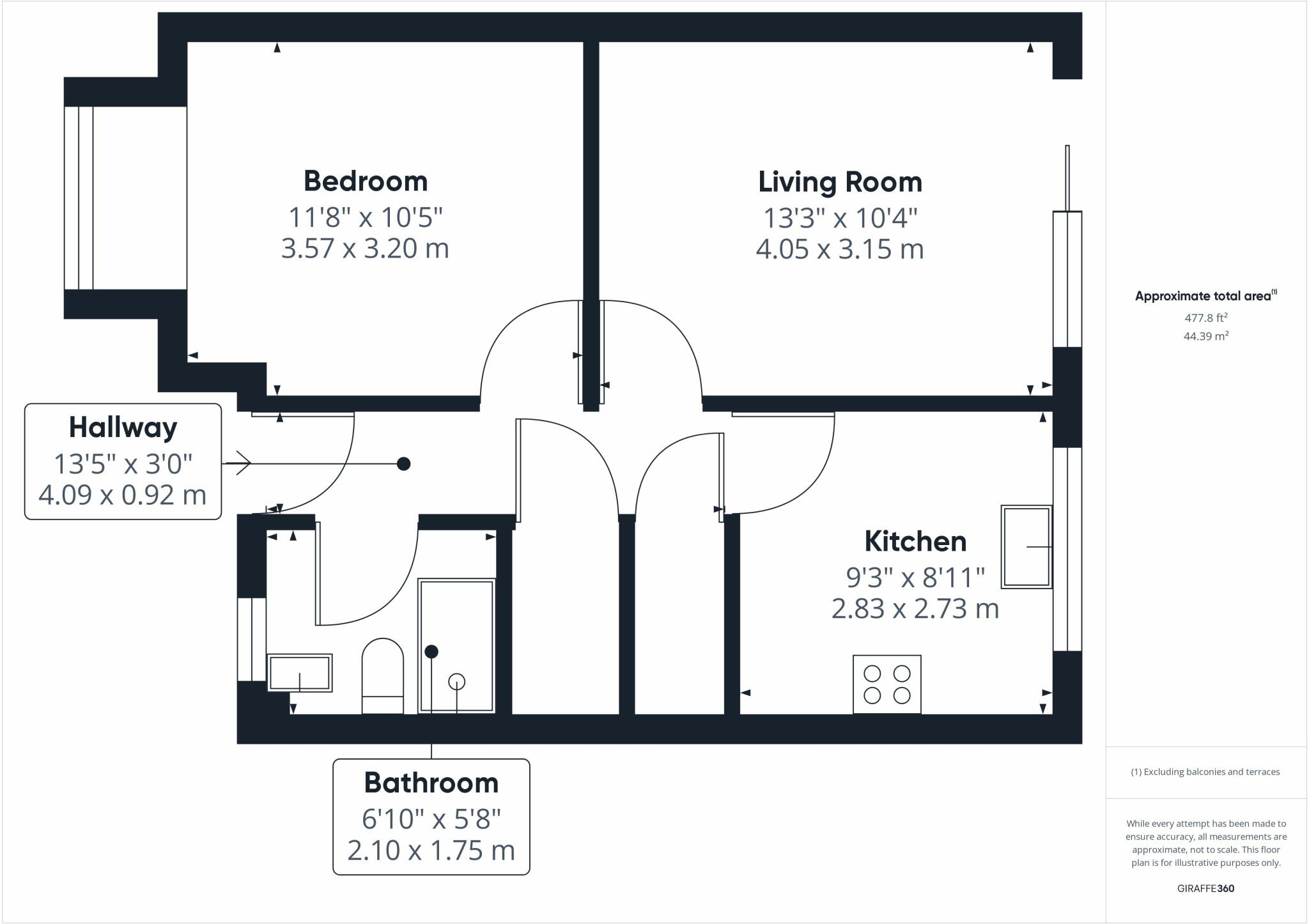 Admiralty Road, Bournemouth, BH6 floorplan