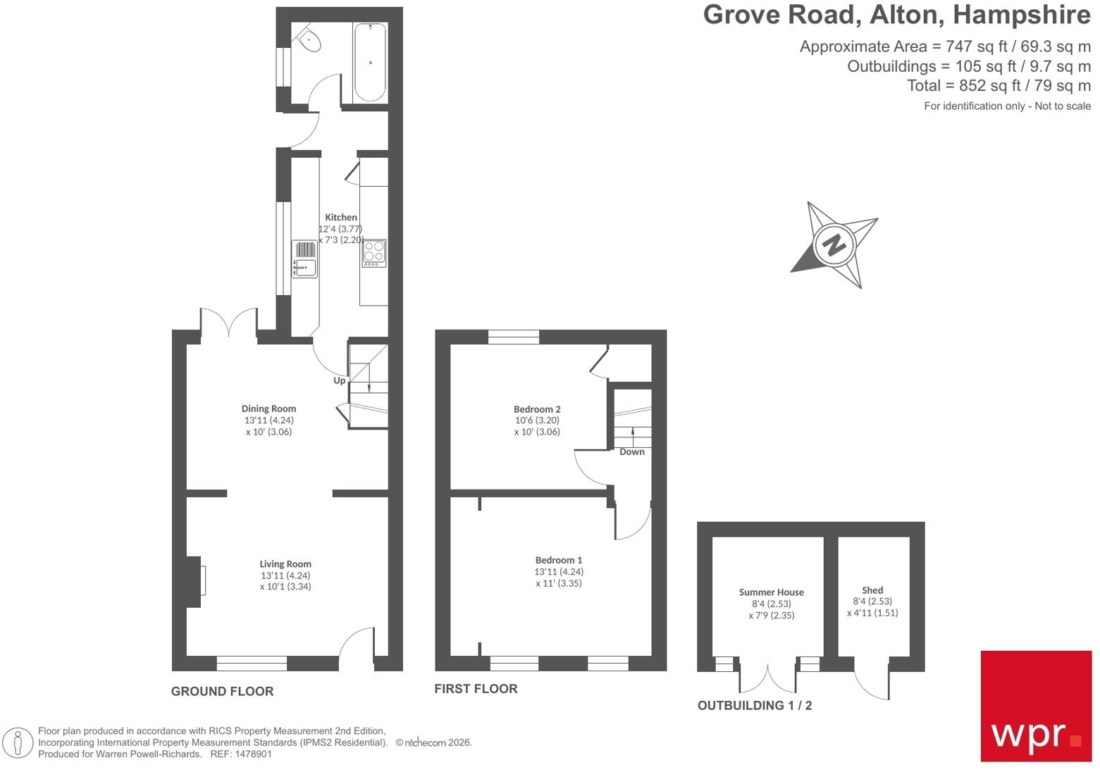 Grove Road, Alton, Hampshire, GU34 floorplan