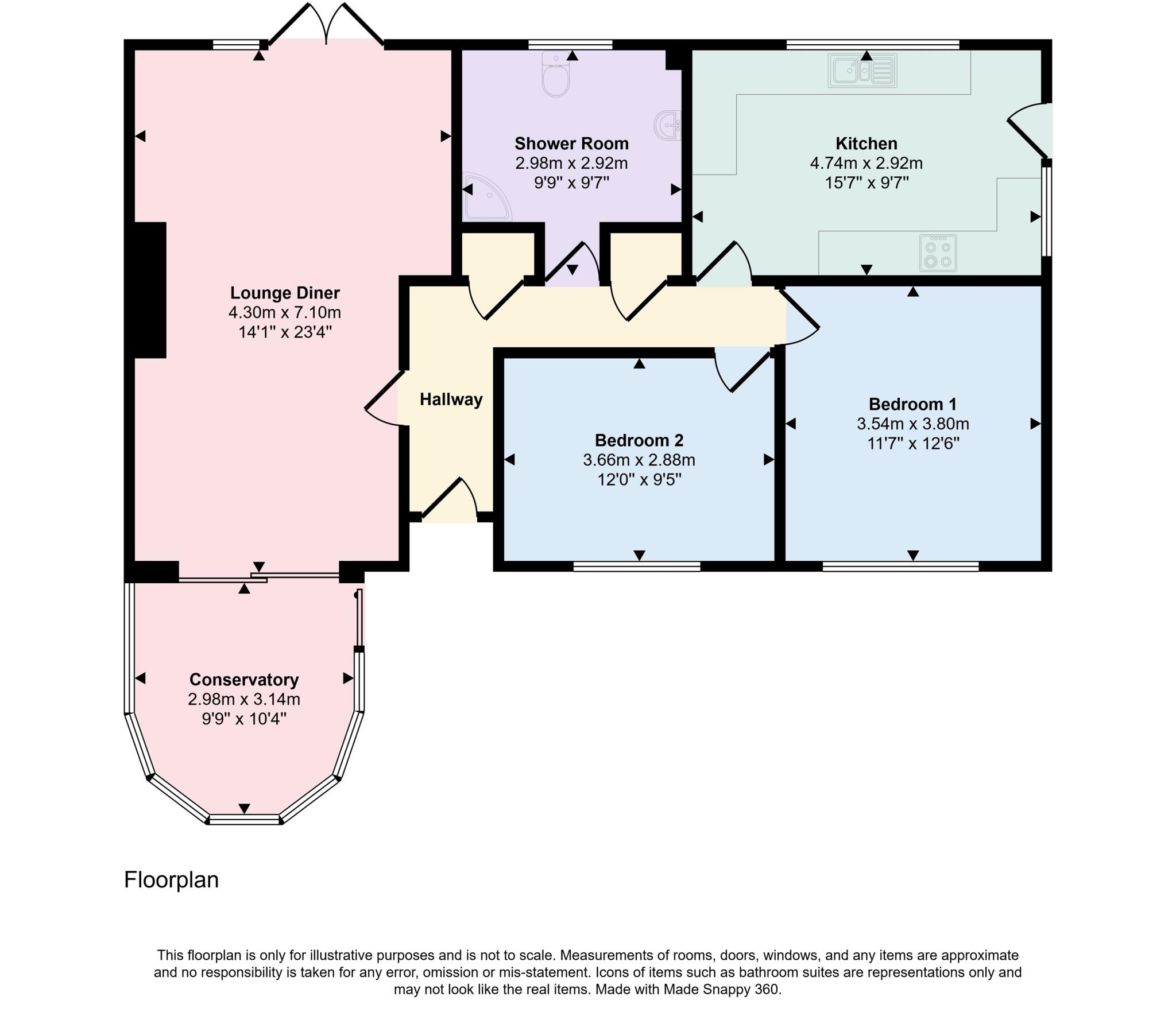 South Newton floorplan
