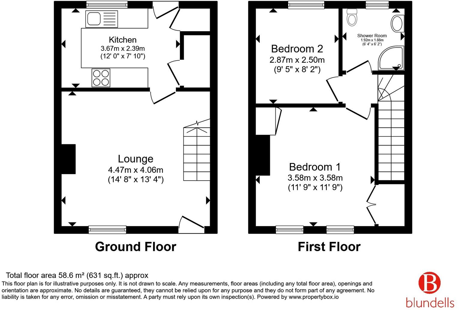 Hall Road, Handsworth, Sheffield, S13 floorplan