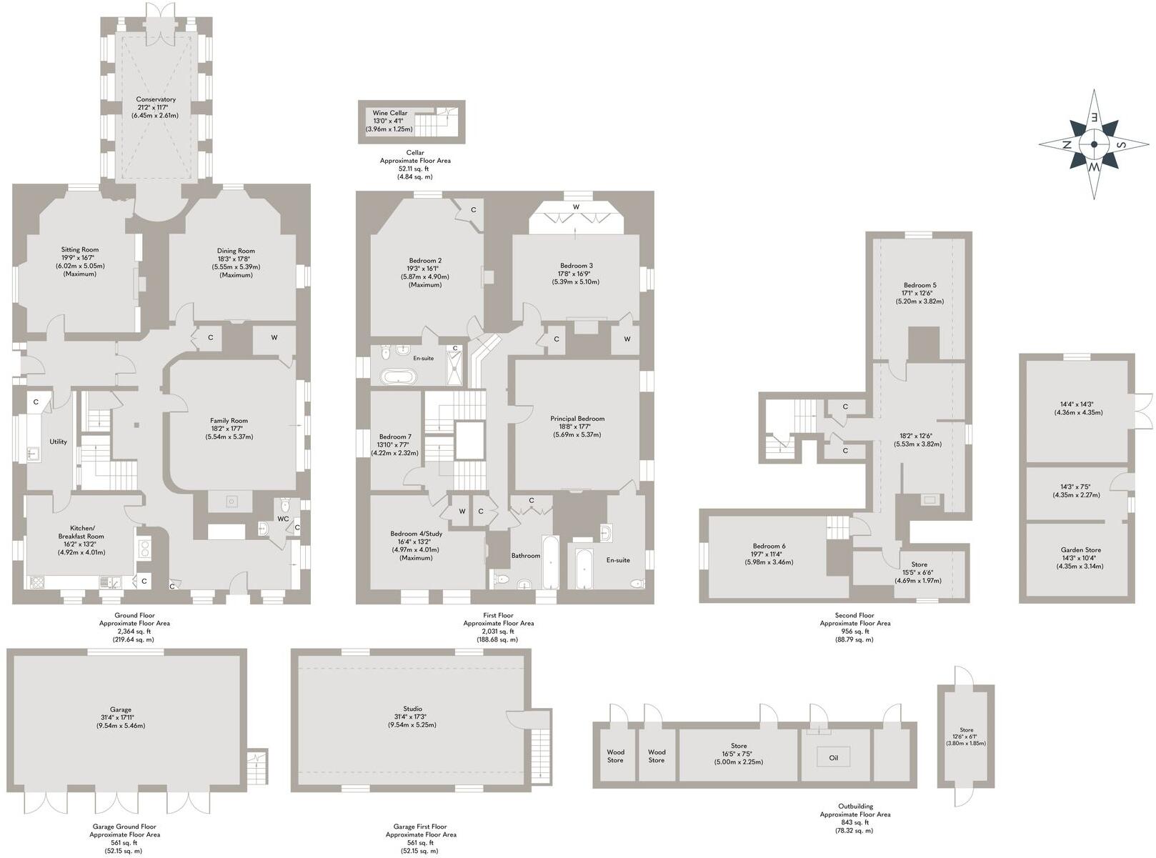 An Elegant and Richly Historic Home in Hempnall floorplan