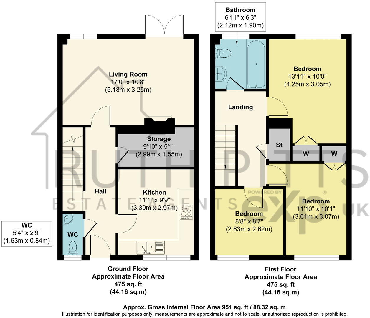 Chequers Close, Pontefract, WF8 floorplan