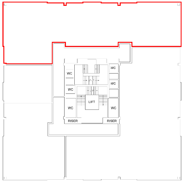 First Floor 3500 floor plan red line.pdf