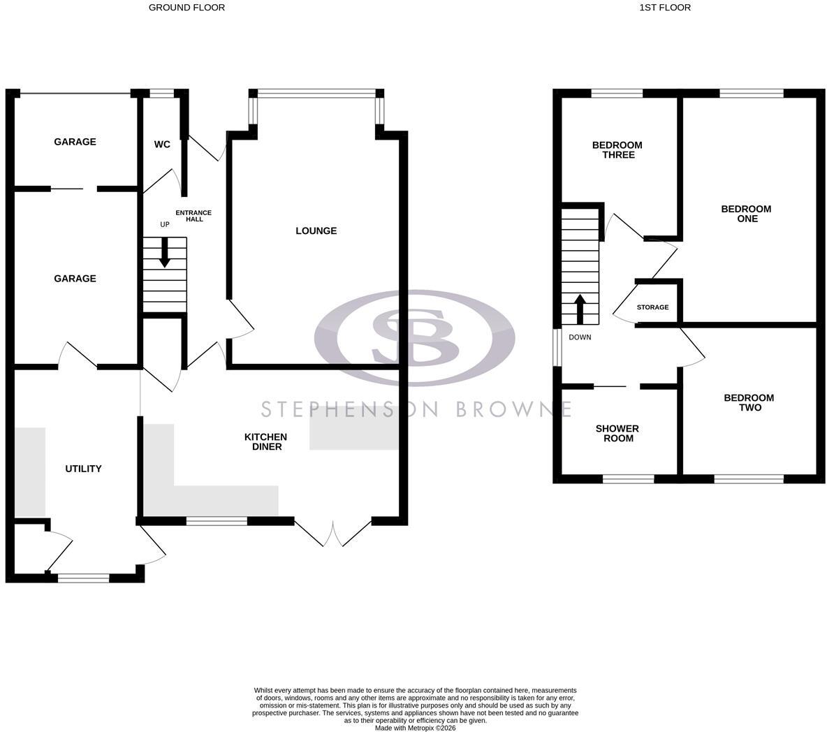 Palmer Road, Sandbach floorplan