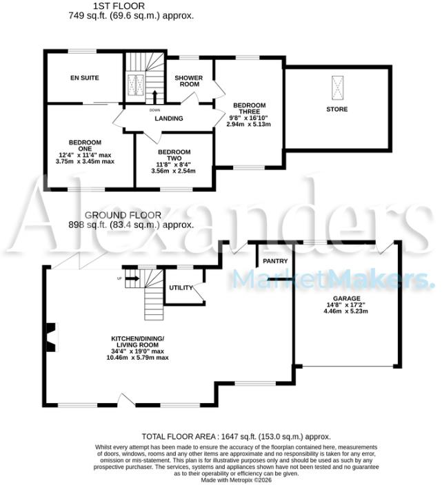 Chapel Street, Smisby floorplan