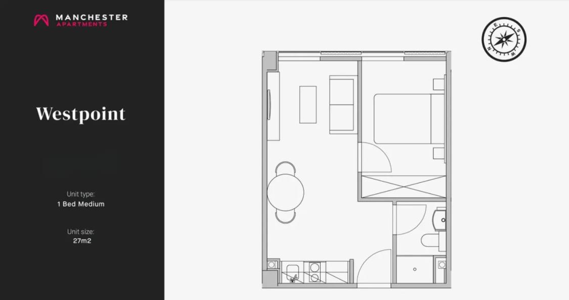 Westpoint, 501 Chester Road, Manchester M16 floorplan