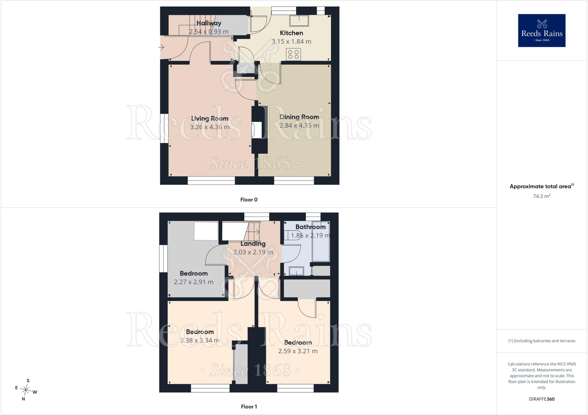 Kirkstone Road, Chesterfield, Derbyshire, S41 floorplan