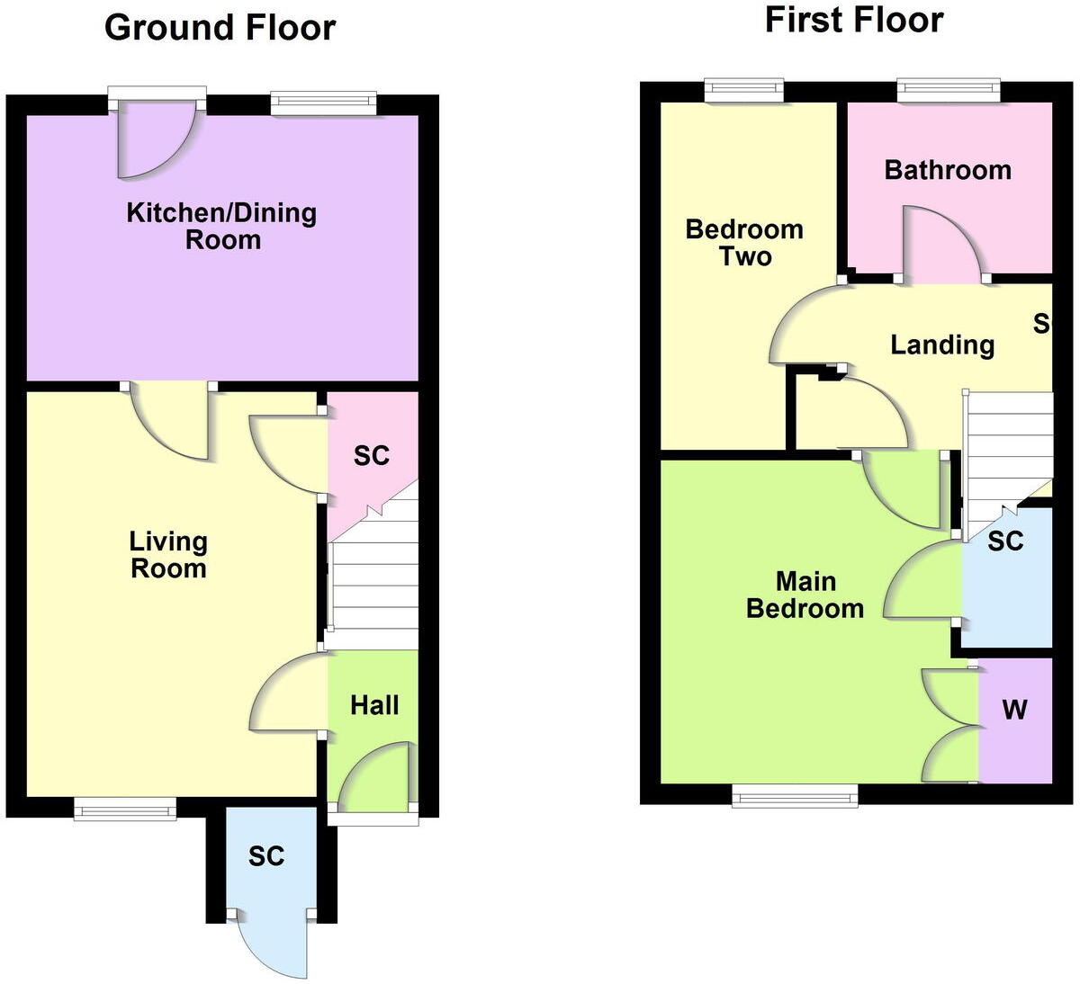 Lathkill Street, Market Harborough, LE16 9EN floorplan