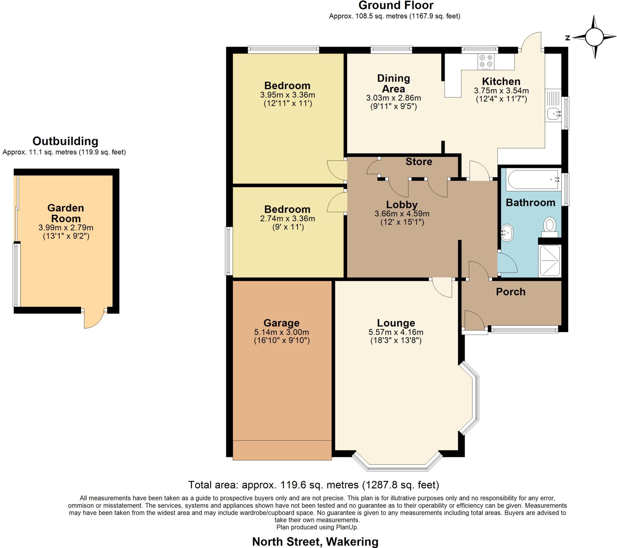 North Street, Great Wakering, Southend-on-Sea, Essex, SS3 floorplan