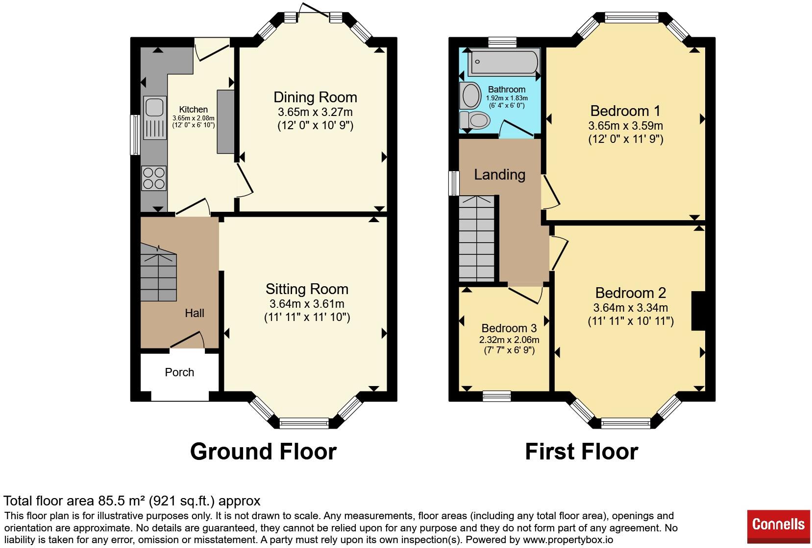 White Road, Oxford floorplan