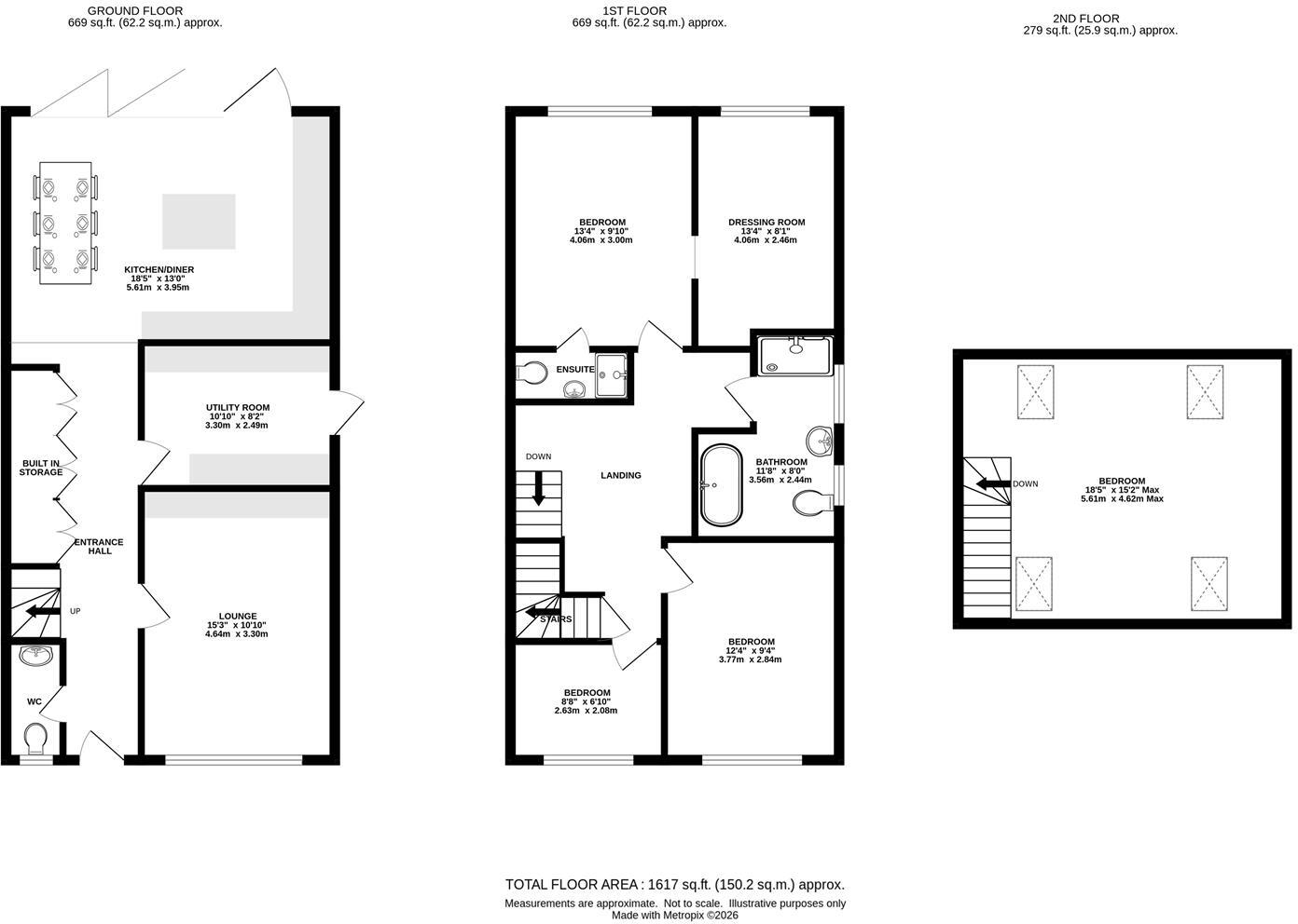The Cobbles, Brentwood floorplan