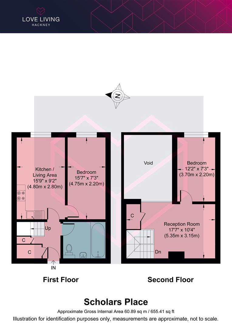 Scholars Place, London floorplan