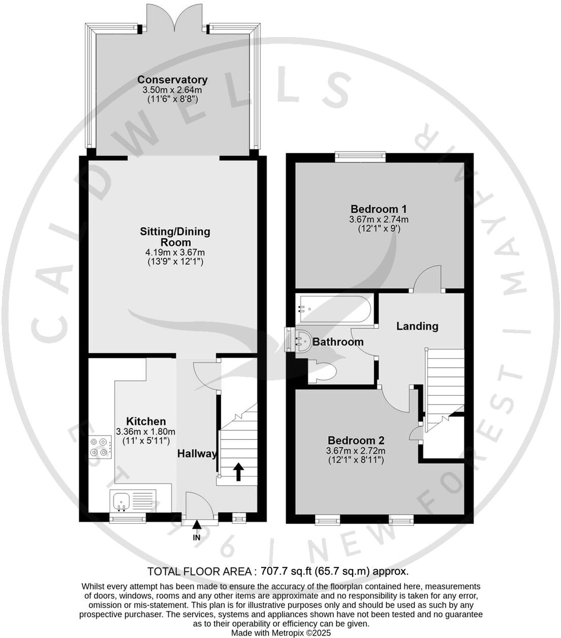 Ditchbury, Lymington, Hampshire, SO41 floorplan