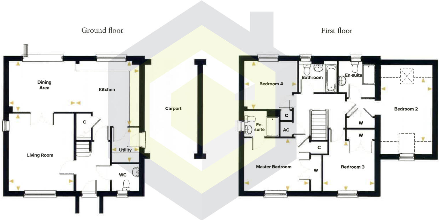 Etholwold Drive, Wickham Market, IP13 0FL floorplan
