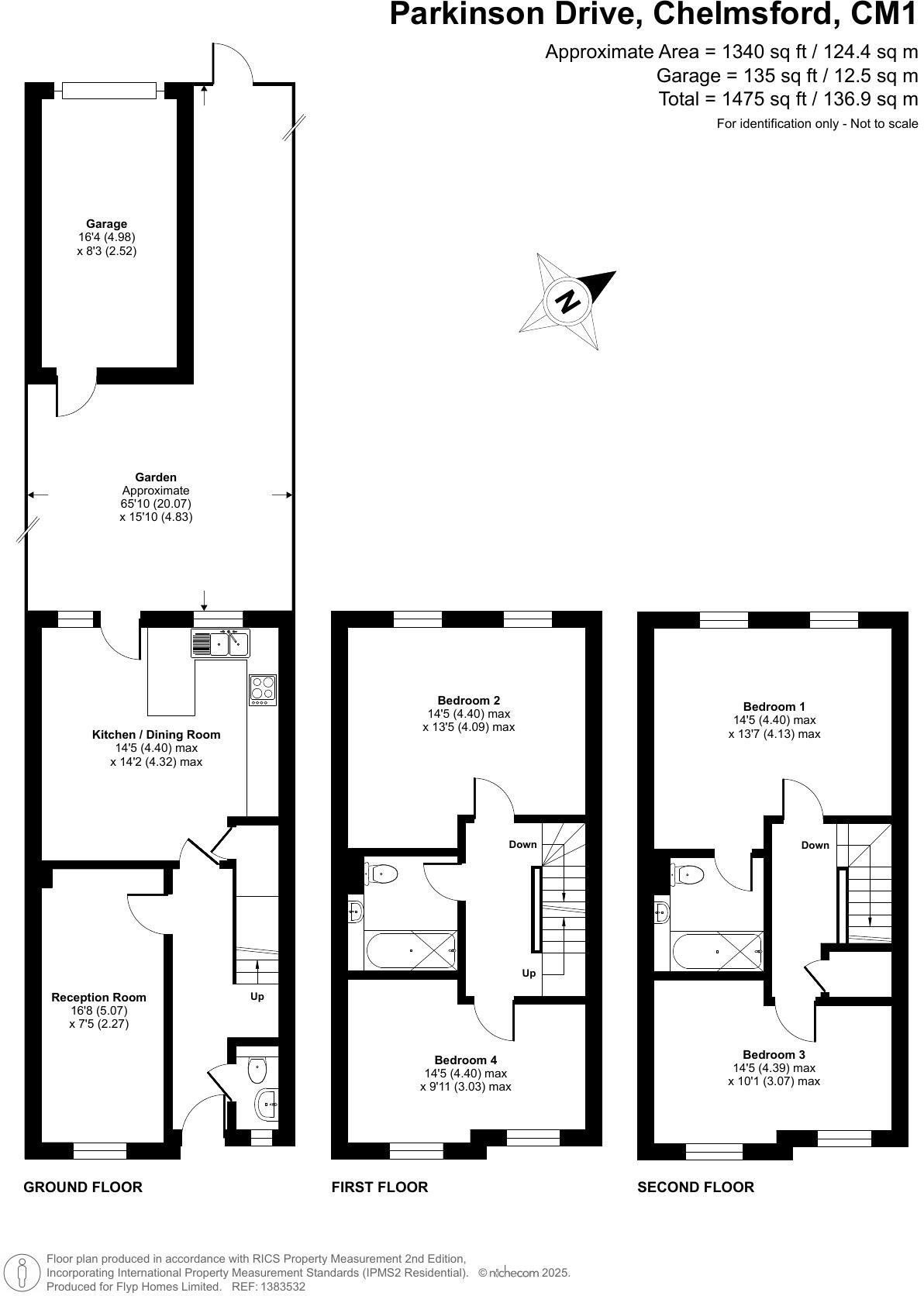 Parkinson Drive, Chelmsford, Essex, CM1 floorplan