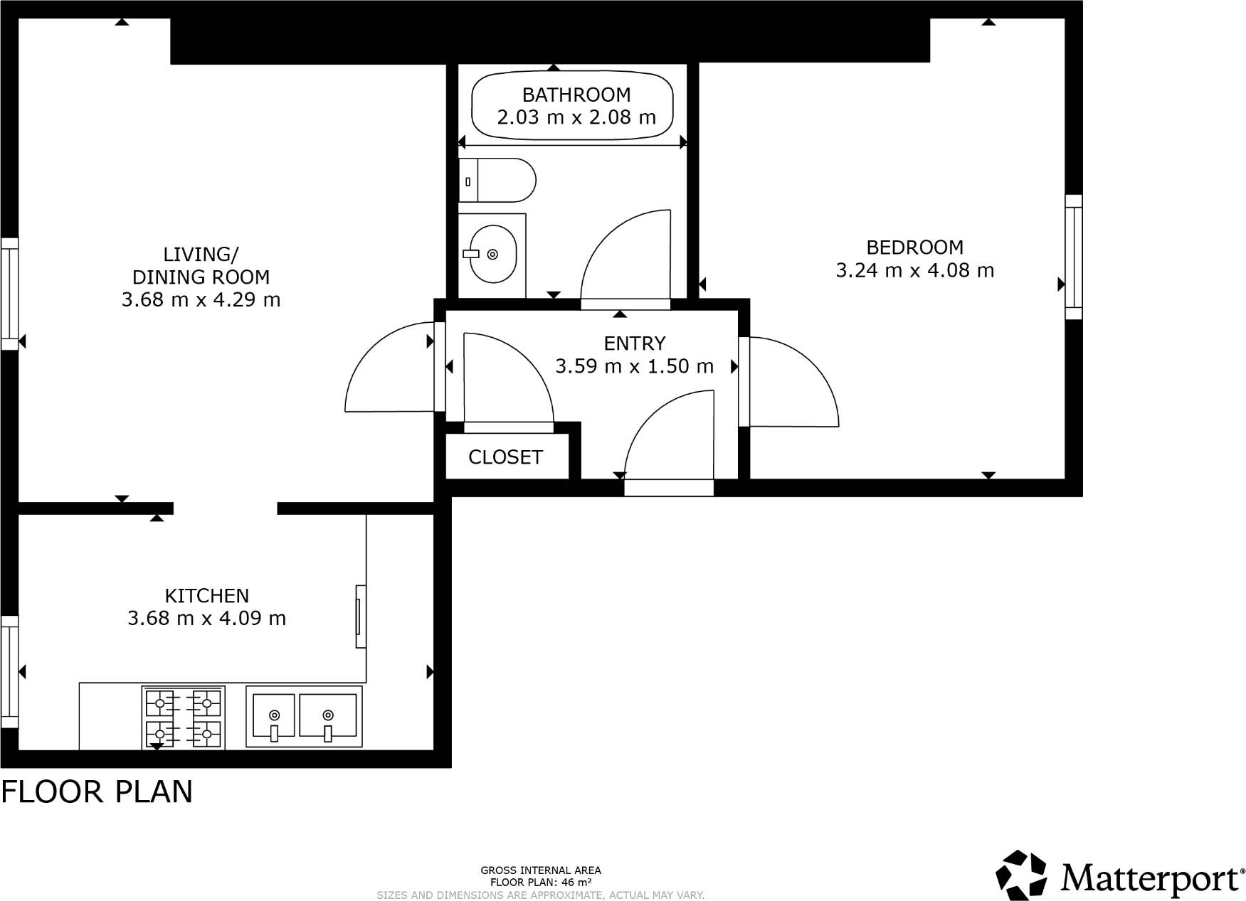 Albemarle Crescent, Scarborough, YO11 floorplan
