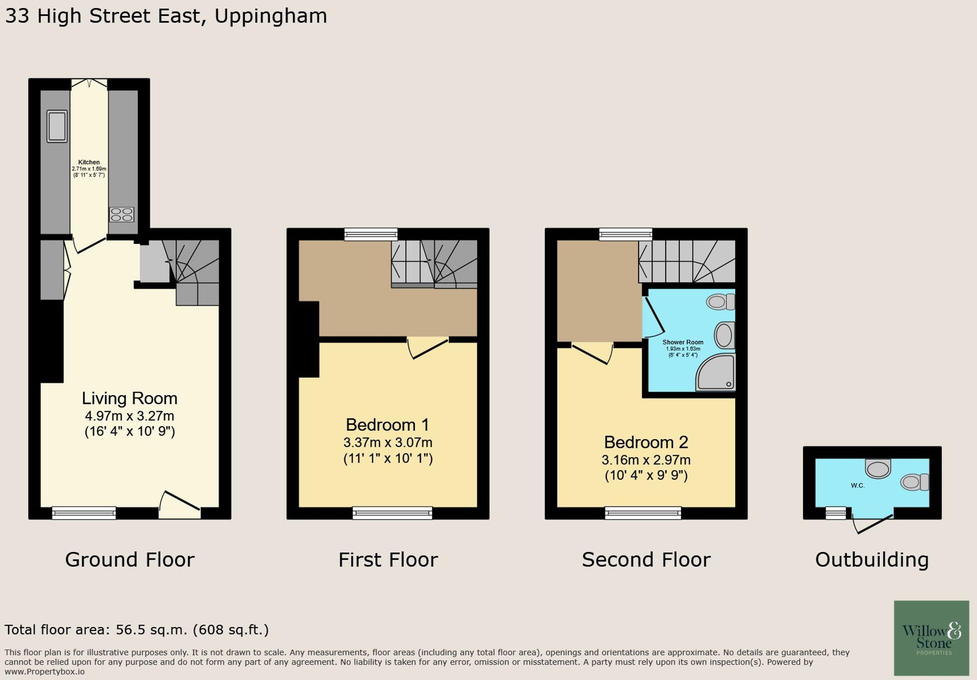 High Street East, Uppingham, LE15 floorplan