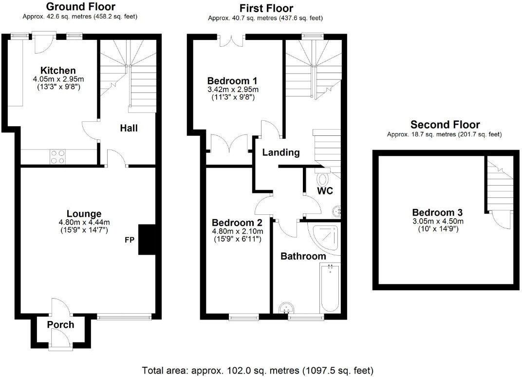 Ardsley Mews, Earlsmere Drive floorplan