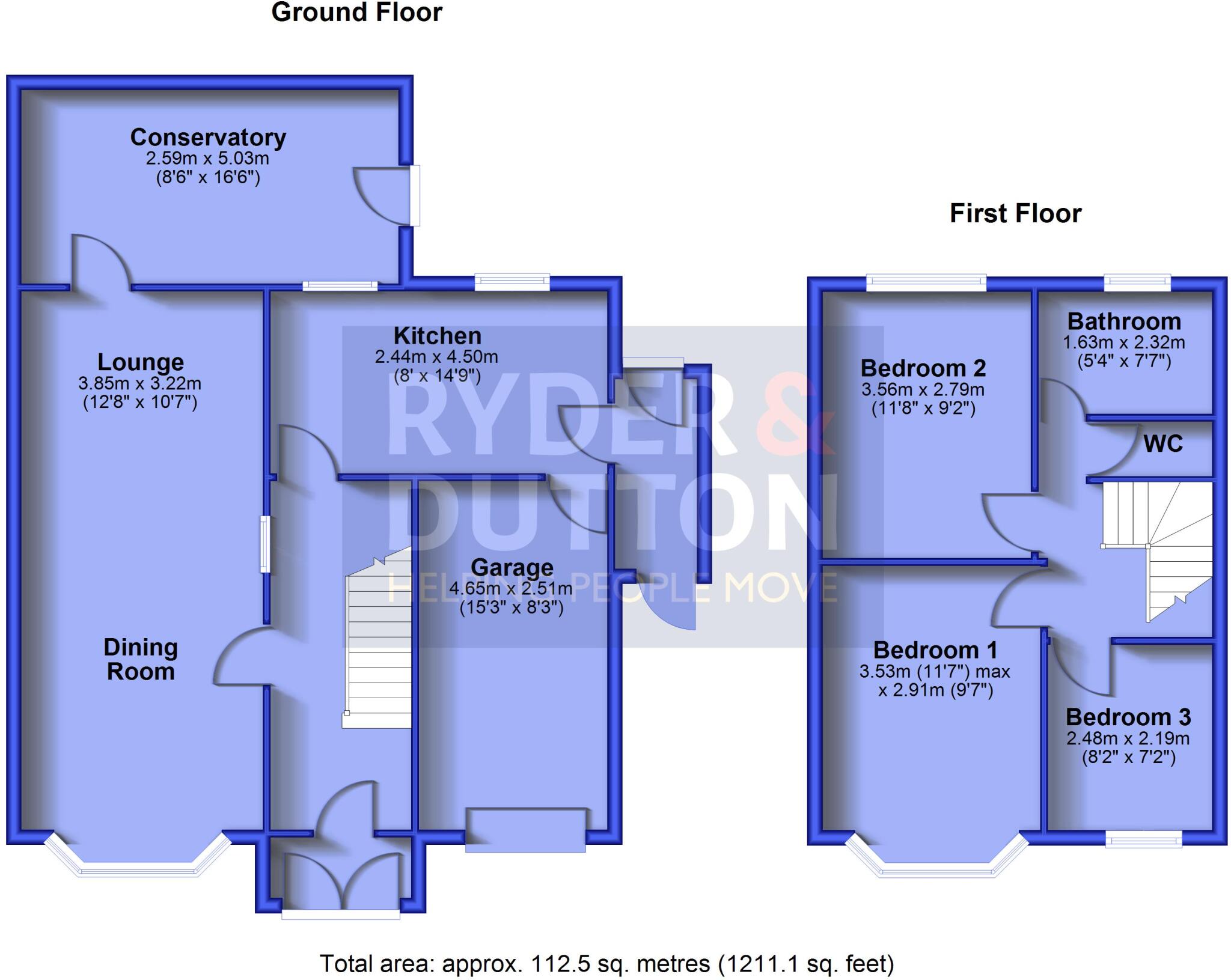 Broomfield Crescent, Middleton, Manchester, M24 floorplan